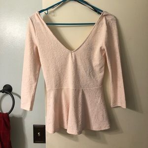 Pink top